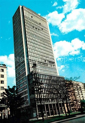 Milano grattacielo piazza - milano,