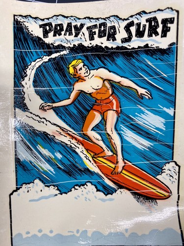 Decalcomania acqua surf anni - surf,