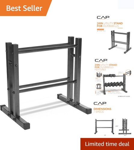 Versatile weight rack for - 24'',