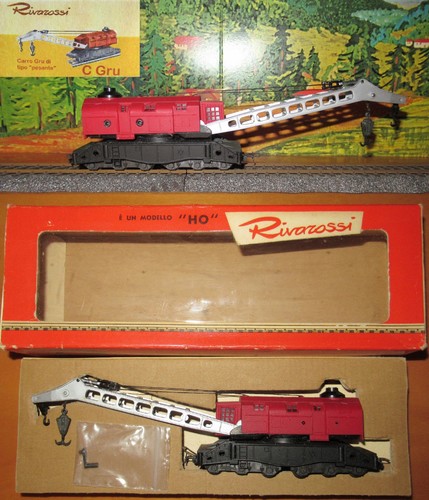 Rivarossi 120 carro gru - 120,