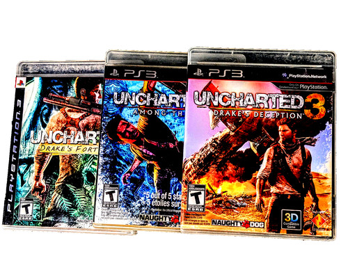 Uncharted 3 trilogy - 1,,