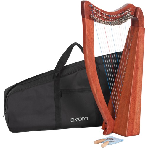 Arpa celtica mogano corde - mogano,