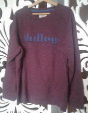 Felpa Uomo Prugna ALBERT J. MALLOY 100% Cotone tg. XXL