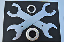 2x Attrezzo chiavi cuffia per