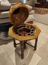 Tavolo Vintage Mappamondo Bar Anni 50 60 