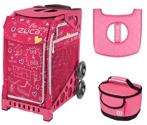 Zuca sport bag rosa sk8 - zuca,