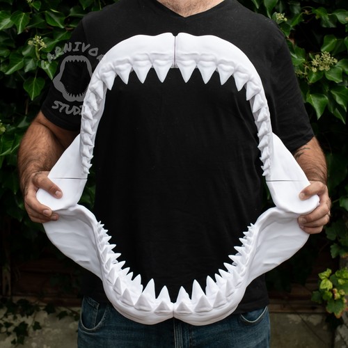 Shark jaw 60cm printed - jaw,