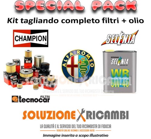 Kit tagliando filtri olio - filtri, e