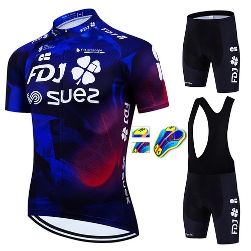 Fdj set maglia pantaloncini - e,