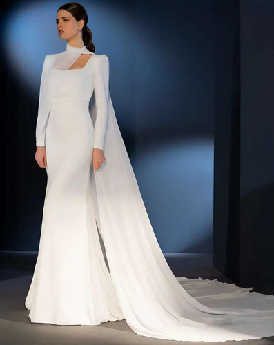 Abiti eleganti scollo quadrato