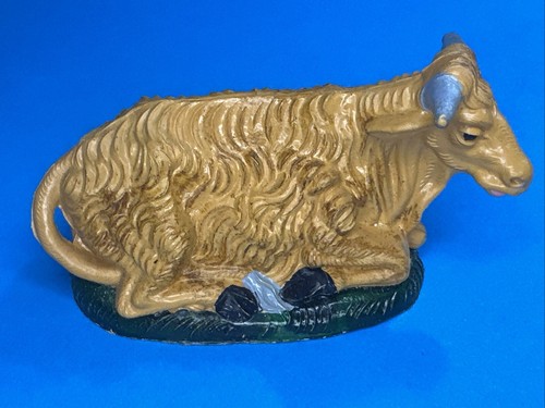 Bue marroncino seduto - marroncino, cm