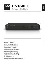 Manuale di istruzioni Operation Instructions per NAD C 516 BEE in English