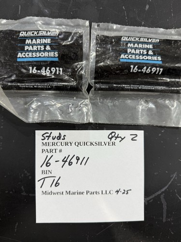 Mercury quicksilver studs n - studs, p/n