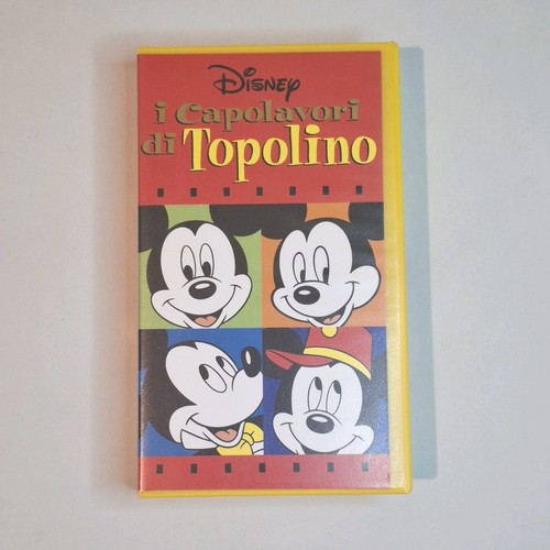 Capolavori topolino vhs - topolino,