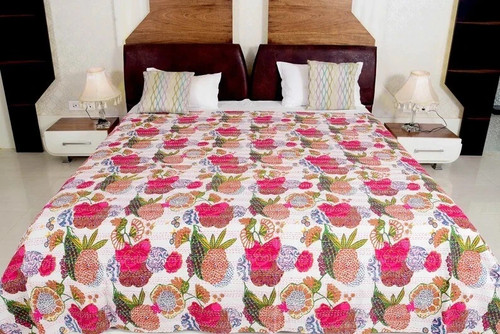 Trapuntino copriletto kantha - copriletto,