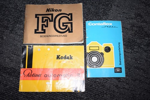 Vintage manuale uso nikon fg - d'uso,