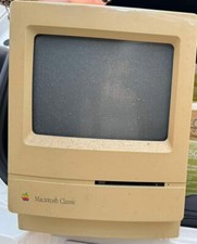 Apple macintosh classic Vintage Computer Originale  da Arredamento Non Operativo