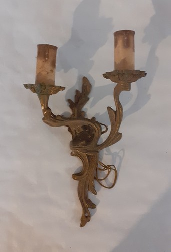 Paire appliques vintage en - d’appliques,