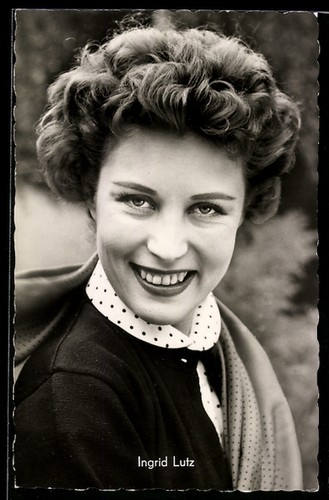 Attrice ingrid lutz in - l'attrice,