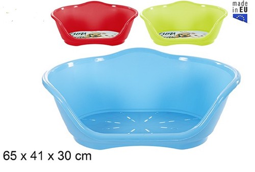 Cuccia plastica salotto cani - plastica,