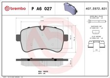 BREMBO PA6027 Kit pastiglie
