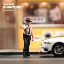 1/87 US Uniform Police Scene