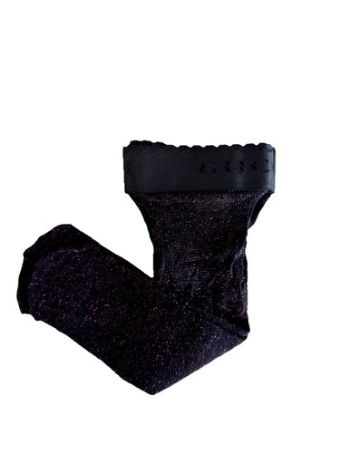Calze gucci lurex detail - gucci, viola