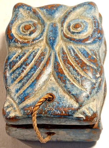 Gufo portafortuna scatoletta - gufo,