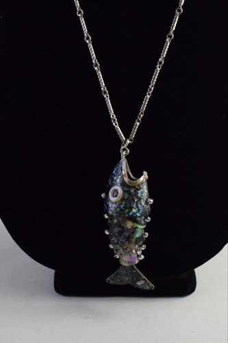 Collana con ciondolo - , pesce