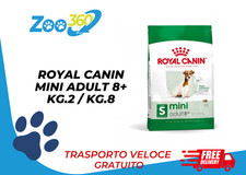 ROYAL CANIN MINI ADULT 8+ KG.2/KG.8 + TRASPORTO GRATIS