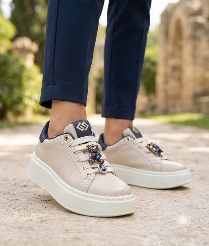 Sneakers donna con gioiello - sneakers,