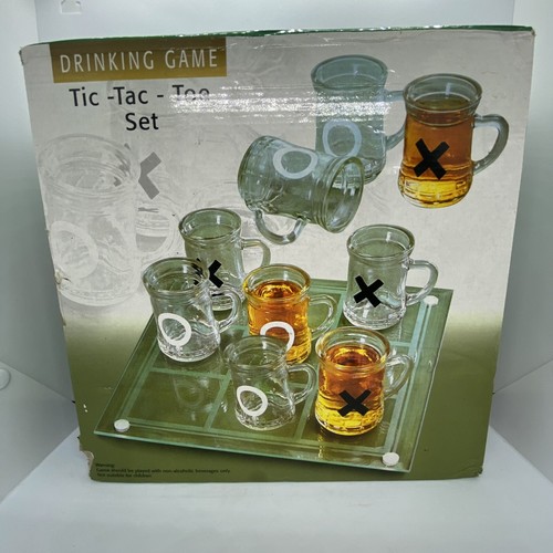 Vintage vetro tic tac toe