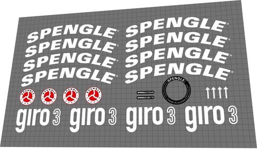 Set decalcomanie spengle giro - decalcomanie,