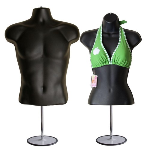 Set busto corpo schiena cava