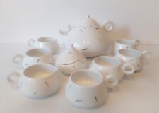 ♥ SERVIZIO da THE' 6 per IN CERAMICA STUDIO TODINI FIUGGI MEMPHIS STYLE DESIGN