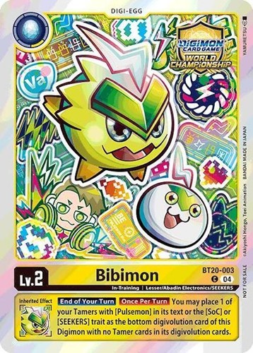 Digimon card game bibimon - card,
