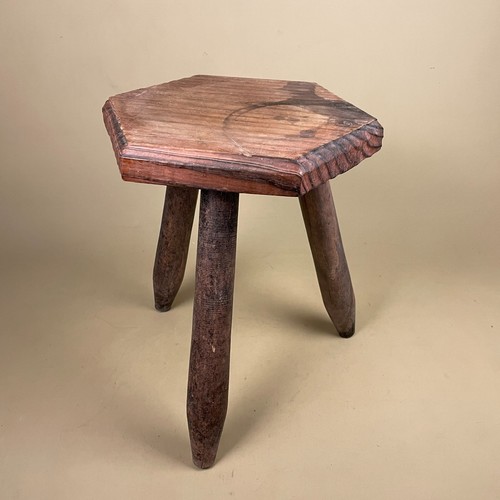Sgabello legno gambe - sgabello, 3