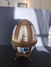 Uovo 7,7 pollici = 20 cm In porcellana Paris Royal facon decor Limoges France 