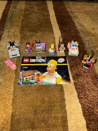 Lego dimensions homer - homer,, marty