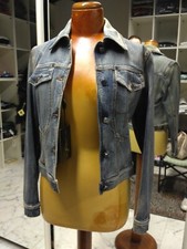 giacca di jeans da donna gattinoni tg 44 made in italy
