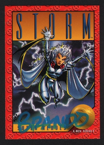 Carta artistica skybox marvel - carta,