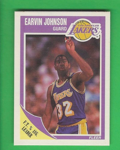 Fleer earvin magic - '89/'90, "magic"