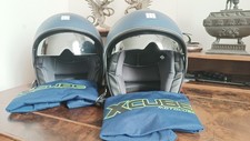 casco moto jet con visierino