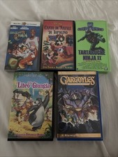 Lotto 5 VHS originali Disney +