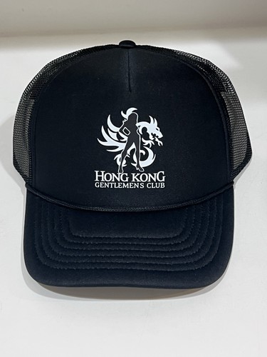 Cappello camionista nero - cappello, hong