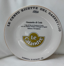 Piatto del buon ricordo Ristorante Le Calandre 1982 Guazzetto di Coda Tognana