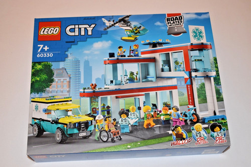 Lego city 60330 ospedale - ospedale, con