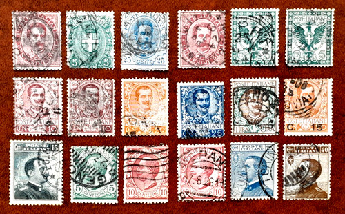 Francobolli antichi collezione
