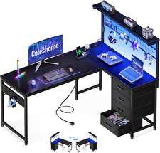 Scrivania Gaming Con LED, 130
