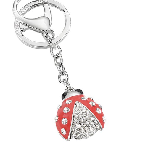 Portachiavi donna coccinella - portachiavi,